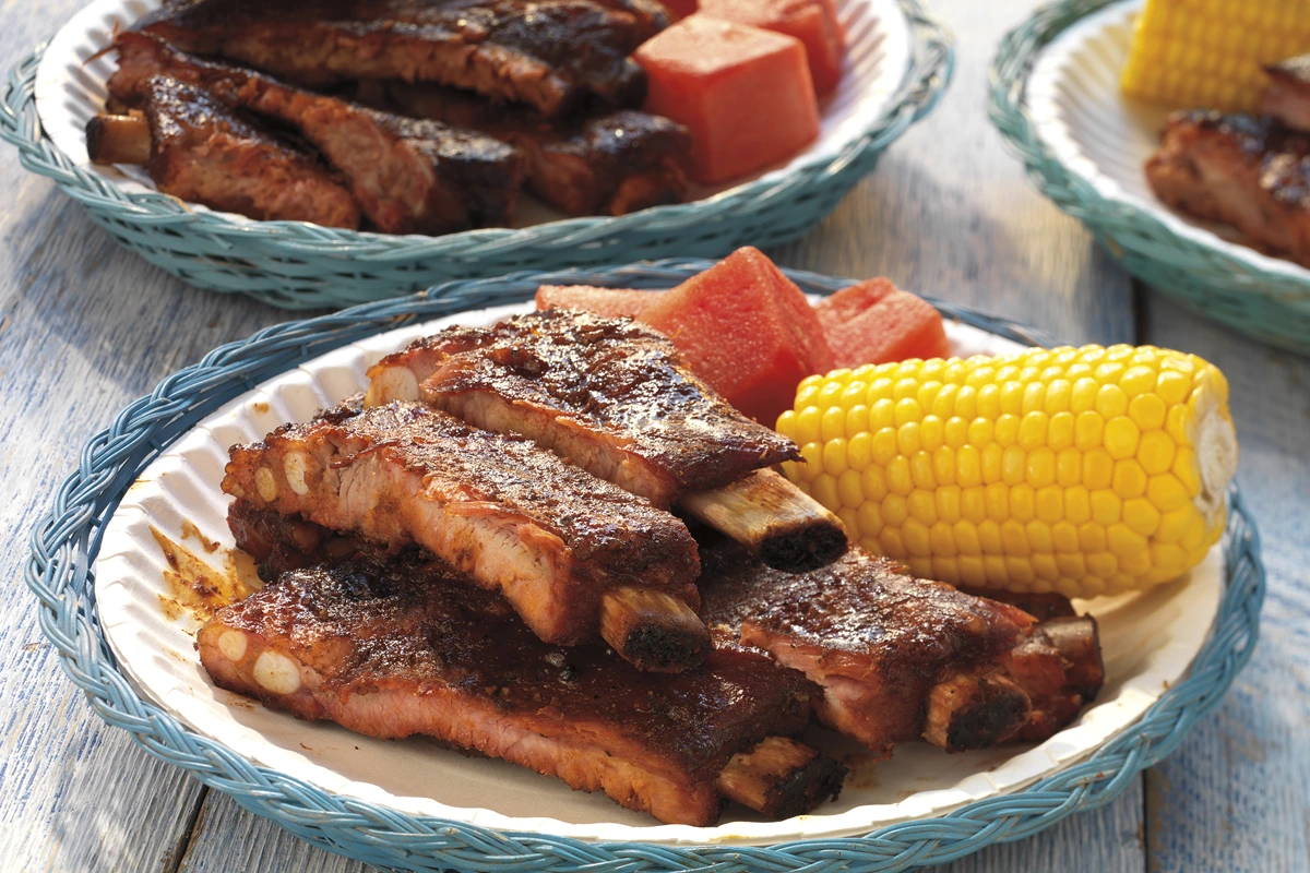 Costillas a la parrilla